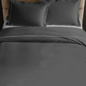 Σετ Σεντόνια Satin μονόχρωμα Grey