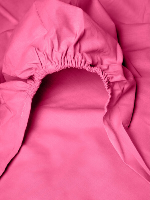 Κατωσέντονο Menta με λάστιχο 9 Fuchsia Υπέρδιπλο (180x200+25) - Image 2