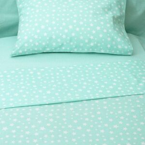 Σετ σεντόνια Cotton Feelings κούνιας 22 Aqua