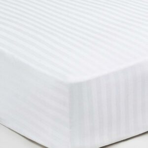 Κατωσέντονο Satin Stripes με λάστιχο