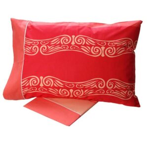Σετ Σεντόνια Cotton Feelings εμπριμέ 2017 Red