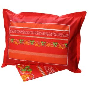 Σετ Σεντόνια Cotton Feelings εμπριμέ 4674 Red