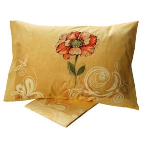 Σετ Σεντόνια Cotton Feelings εμπριμέ 947 Yellow