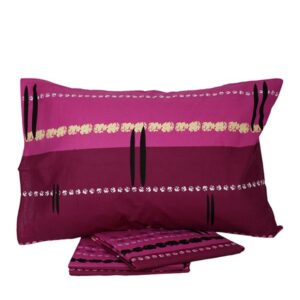 Σετ Σεντόνια Cotton Feelings εμπριμέ 2021 Mauve