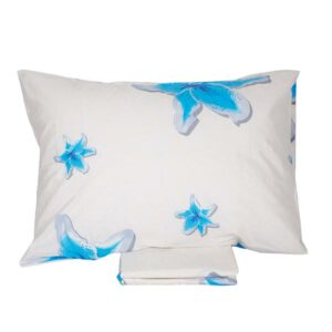 Σετ Σεντόνια Cotton Feelings εμπριμέ 3022 Blue