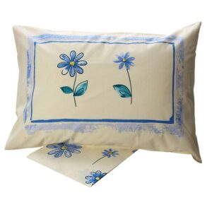 Σετ Σεντόνια Cotton Feelings εμπριμέ 4031 Blue