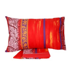 Σετ Σεντόνια Cotton Feelings εμπριμέ 4136 Red