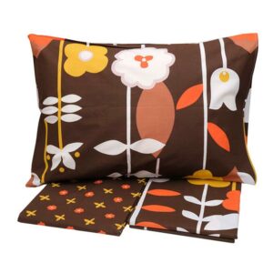 Σετ Σεντόνια Cotton Feelings εμπριμέ 2010 Brown