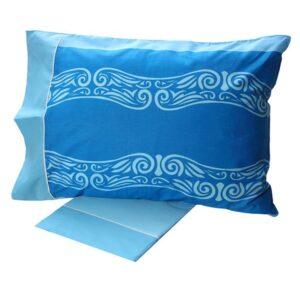 Σετ Σεντόνια Cotton Feelings εμπριμέ 2017 Blue