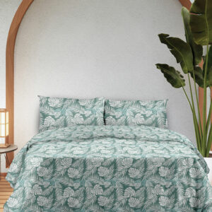 Σετ Σεντόνια Flannel 3038 Aqua