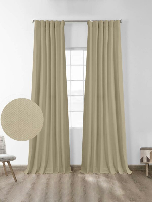 Κουρτίνα μπλακάουτ Foresta Beige