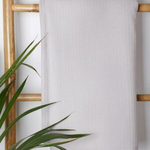 Κουβέρτα πικέ cotton Light Grey