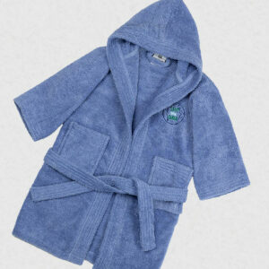 Μπουρνούζι Παιδικό Eco Blue Ηλικία 12-14
