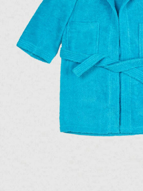 Μπουρνούζι Παιδικό Eco Turquoise Ηλικία 12-14 - Image 5