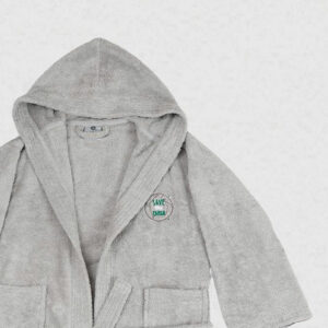 Μπουρνούζι Παιδικό Eco Grey Ηλικία 6-8