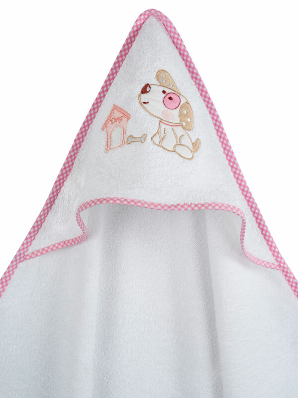 Κάπα κεντητή Dog 07 Rose 75x75 - Image 2