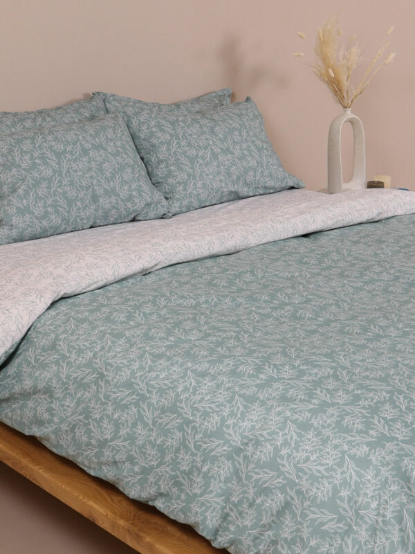 Μαξιλαροθήκες Cotton Feelings 2052 Aqua 50×70 - Image 3